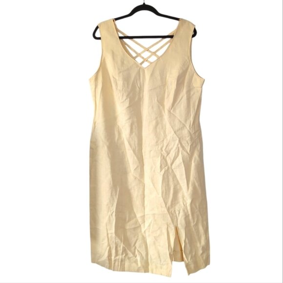 Linen Midi Dress - Picture 2 of 8